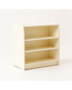 Willow Edge Desktop Shelving Unit - Cream (synthetic illustration; no displayed measurements)