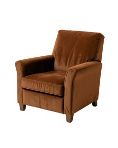 Einar 35.4 '' Wide Velvet Manual Standard Recliner