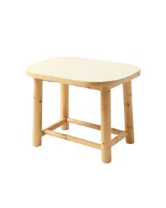 Laurel Bridge Compact Balcony Table - Cream