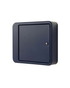 Slate Crossing Wall-Mounted Entry Cabinet - Navy (synthetic illustration; no displayed measurements)