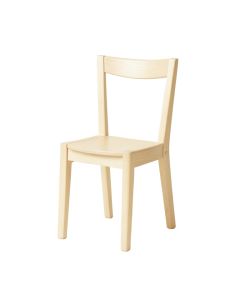Summit Arc Dining Chair - Ivory (synthetic illustration; no displayed measurements)