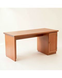 Rowan Bend Empty Workshop Workbench - Terracotta (synthetic illustration; no displayed measurements)
