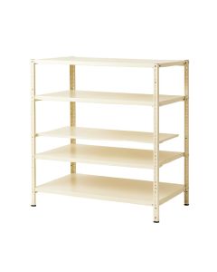 Summit Arc Empty Seed-Starting Shelving Unit Without Lights - Ivory (synthetic illustration; no displayed measurements)