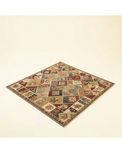 Milltown Geometric Multi-Colored Indoor / Outdoor Area Rug (synthetic illustration; no displayed measurements)