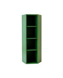 Birch Canyon Narrow Cubby Tower - Green (synthetic illustration; no displayed measurements)