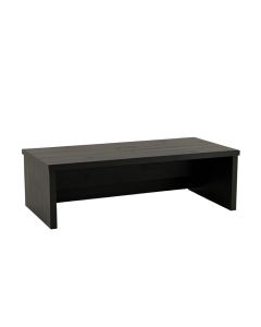 Wren Bridge Desktop Monitor Riser - Black (synthetic illustration; no displayed measurements)