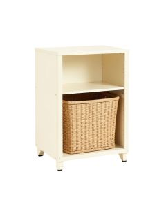 Cliff Brook Freestanding Pull-Out Hamper Cabinet - Ivory (synthetic illustration; no displayed measurements)