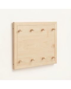 Fern Canyon Empty Wall-Mounted Tool Organizer Panel - Beige (synthetic illustration; no displayed measurements)