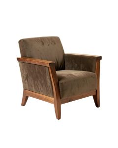 St James 63 '' Wide Polyester Chair And A Half (synthetic illustration; no displayed measurements)
