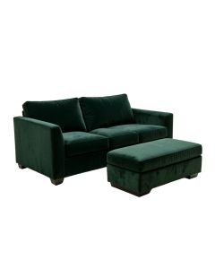 Bodily 103 '' Wide Velvet Reversible Sofa & Chaise With Ottoman