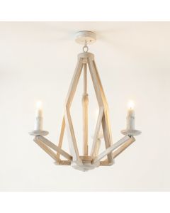 Jarman 6-Light Candle Style Geometric Chandelier (synthetic illustration; no displayed measurements)