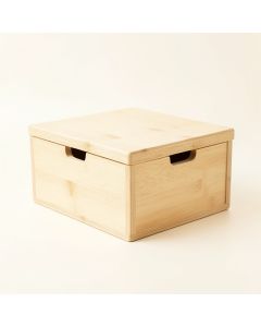 Flint Bridge Low Toy Storage Unit - Ivory (synthetic illustration; no displayed measurements)