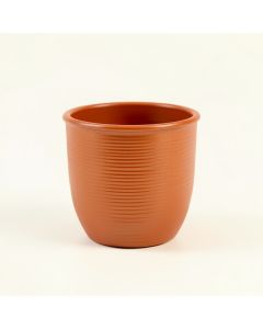 Hill Brook Empty Candle Holder - Terracotta (synthetic illustration; no displayed measurements)