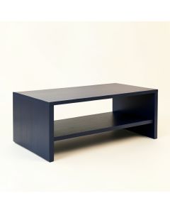 Vale Arc Coffee Table - Navy (synthetic illustration; no displayed measurements)
