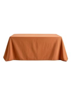 Maple Branch Flat Bed Sheet - Terracotta