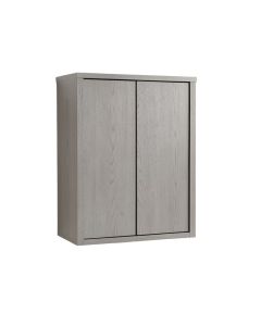 Stone Bluff Wall-Mounted Entry Cabinet - Gray