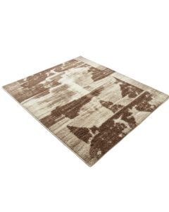Midge Abstract Tufted Wool Brown/Beige Area Rug