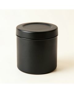 Flint Bridge Storage Canister With Lid - Black (synthetic illustration; no displayed measurements)