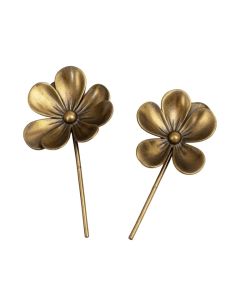 2 Piece Metal Flowers Wall Décor Set (synthetic illustration; no displayed measurements)