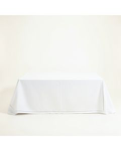 Cliff Dale Flat Bed Sheet - White (synthetic illustration; no displayed measurements)