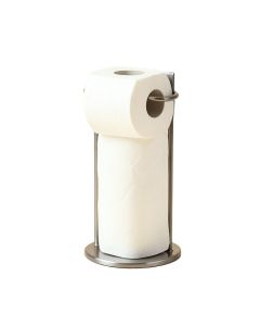Free Standing Toilet Paper Holder With Storage (synthetic illustration; no displayed measurements)