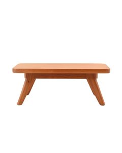 River Bridge Indoor Bench - Terracotta (synthetic illustration; no displayed measurements)