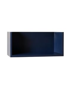 Reed Branch Wall-Mounted Shelf - Navy