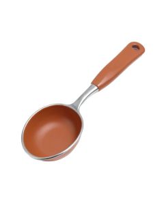 Stone Arc Cooking Spoon - Terracotta