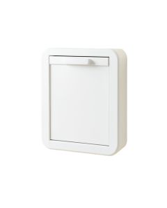 Ash Bend Wall-Mounted Laundry Cabinet - White