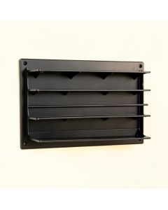 Fern Bluff Empty Wall-Mounted Tool Organizer Panel - Black (synthetic illustration; no displayed measurements)