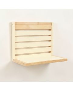 Briar Edge Wall-Mounted Entryway Organizer Shelf - Cream (synthetic illustration; no displayed measurements)