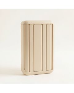 Elm Crest Narrow Outdoor Storage Bench - Beige (synthetic illustration; no displayed measurements)