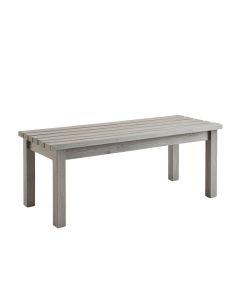 Laurel Falls Indoor Bench - Gray (synthetic illustration; no displayed measurements)