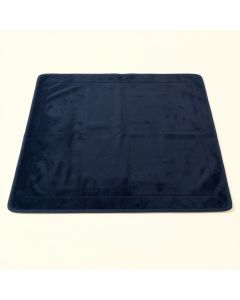 Holly Branch Bath Mat - Navy (synthetic illustration; no displayed measurements)