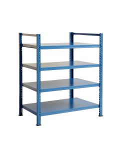 Oak Arc Empty Seed-Starting Shelving Unit Without Lights - Blue (synthetic illustration; no displayed measurements)