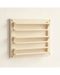Birch Branch Empty Wall-Mounted Tool Organizer Panel - Ivory (synthetic illustration; no displayed measurements)