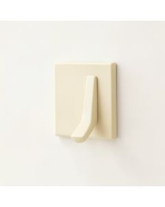 Cedar Bluff Wall-Mounted Robe Hook - Ivory (synthetic illustration; no displayed measurements)