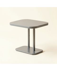 Bay Canyon Compact Balcony Table - Gray (synthetic illustration; no displayed measurements)