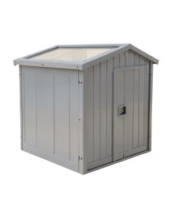 Skylight™ 4 Ft. W X 6 Ft. D Polycarbonate Lean-To Tool Shed (synthetic illustration; no displayed measurements)