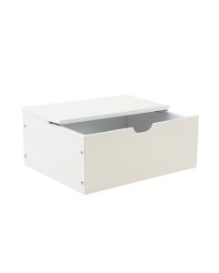 Linden Field Under-Desk Drawer Unit - White (synthetic illustration; no displayed measurements)