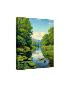 `` The Marina At Argenteuil , 1872 '' By Claude Monet Painting Print On Wrapped Canvas