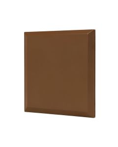 Rhombus Play 14 '' X 48.5 '' Solid Wood Wall Paneling In Matte Brown