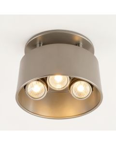 Meriwether 3 - Light 16.5 '' Unique/Statement Drum Semi Flush Mount (synthetic illustration; no displayed measurements)