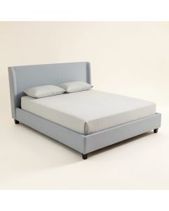 Upholstered Low Profile Standard Bed (synthetic illustration; no displayed measurements)