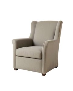 31.5 '' Wide Slipcovered Wingback Chair (synthetic illustration; no displayed measurements)