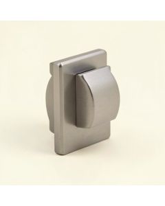 Contemporary Metal Edge Pull 5/8 '' Center To Center Finger Pull (synthetic illustration; no displayed measurements)