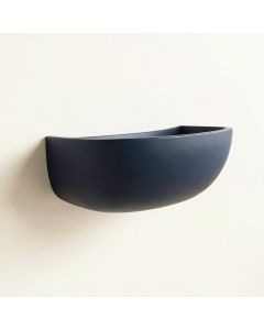 Wren Bluff Wall-Mounted Cat Perch - Navy (synthetic illustration; no displayed measurements)