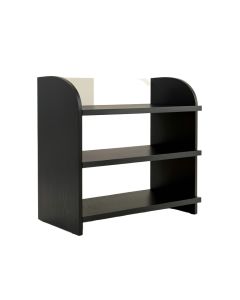 Shore Crossing Desktop Shelving Unit - Black (synthetic illustration; no displayed measurements)