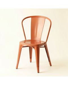 Stone Falls Dining Chair - Terracotta (synthetic illustration; no displayed measurements)