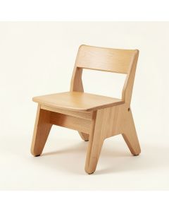 Gunnur Solid Wood Stacking Side Chair (synthetic illustration; no displayed measurements)